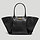 The New York work bag black croc 1