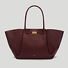 The New York work bag burgundy small grain 1