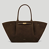 The New York work bag mocha suede 1