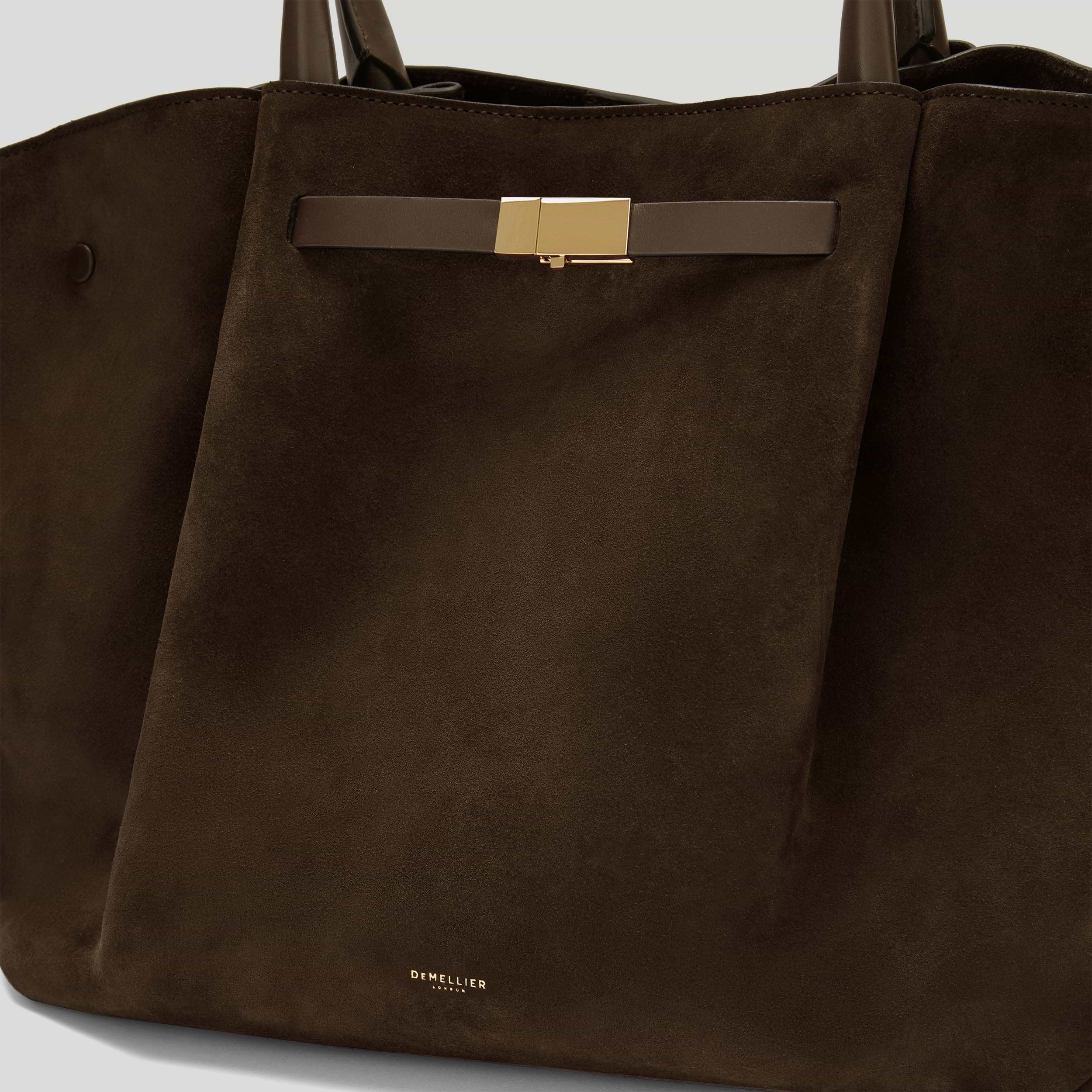 The New York | Mocha Suede & Mocha Smooth | DeMellier
