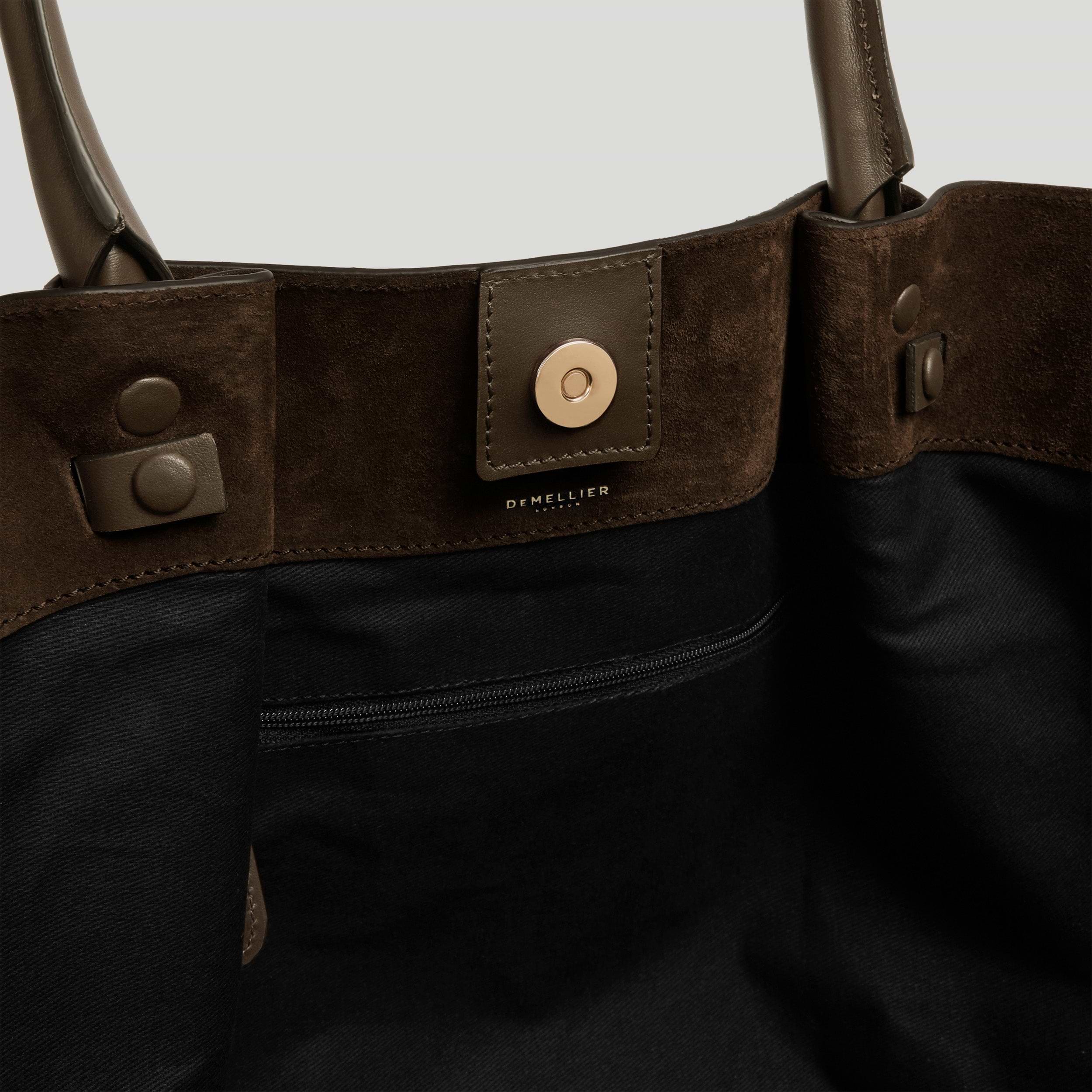 The New York | Mocha Suede & Mocha Smooth | DeMellier