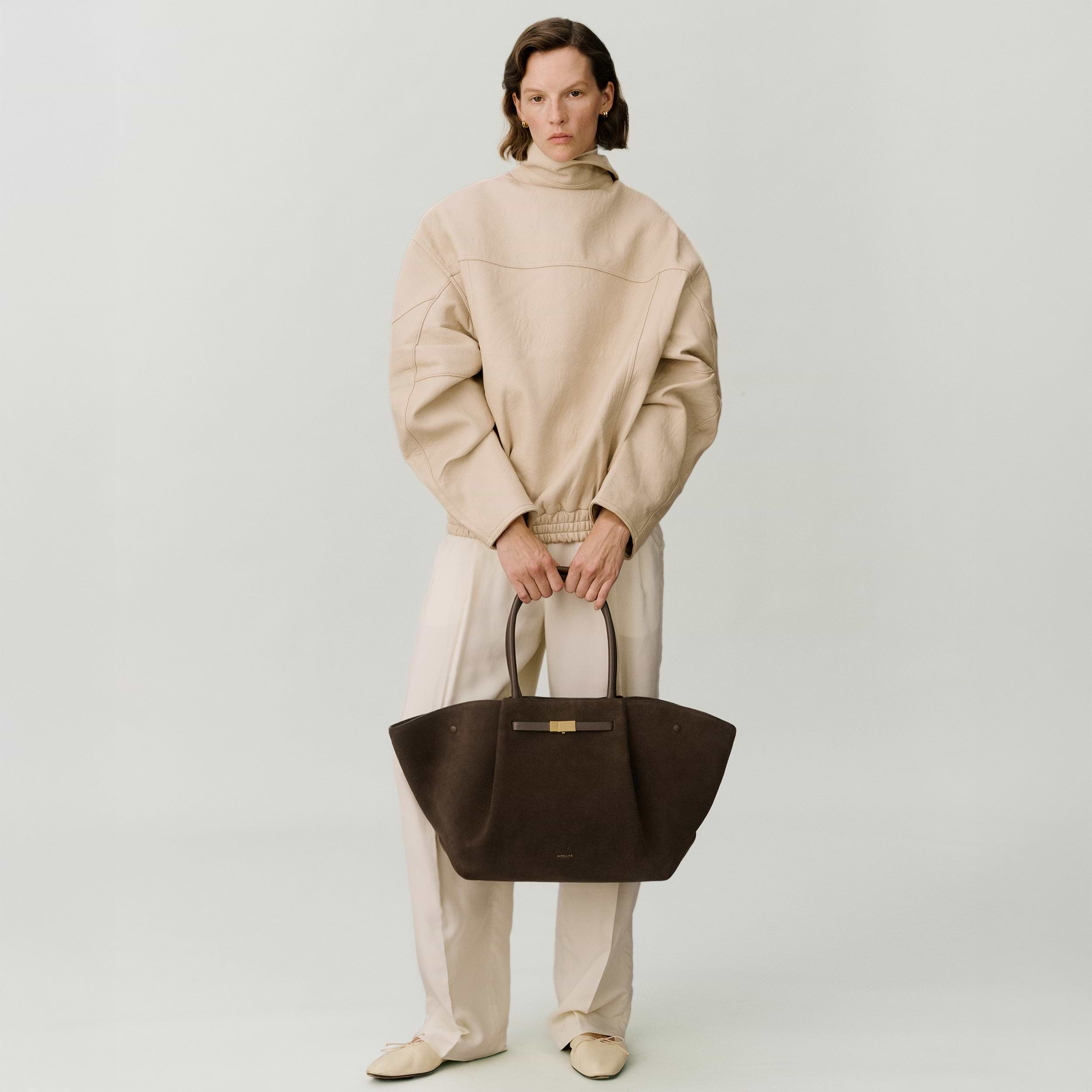 The New York | Mocha Suede & Mocha Smooth | DeMellier
