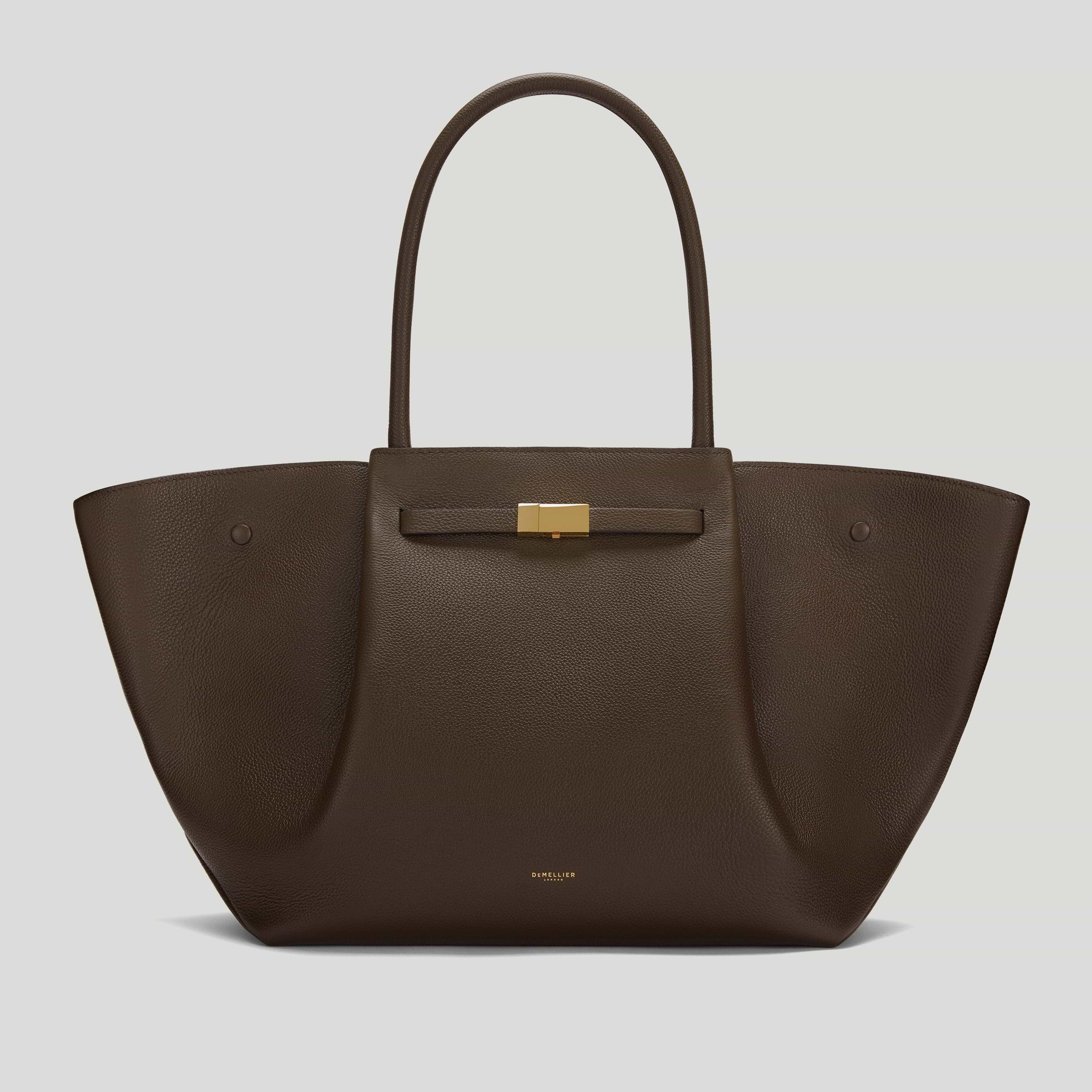 アパルトモンDEMELLIER LONDON hand bag The New York | Black Croc Effect | DeMellier