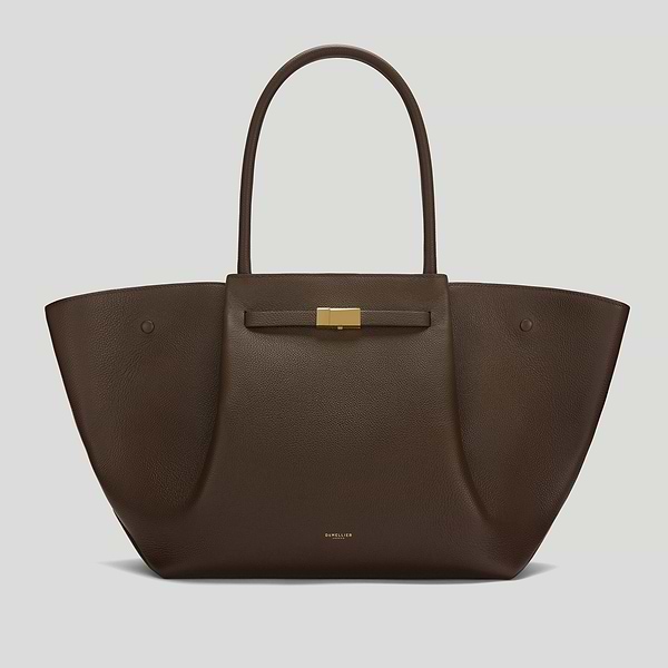 The New York work bag work bag mocha small grain 1