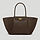 The New York work bag work bag mocha small grain 1