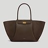 The New York work bag work bag mocha small grain 1