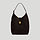 The Siena Bucket Large Dark Chocolate Suede 1
