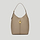 The Siena Bucket Large Light taupe grain 1