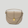 The Siena saddle crossbody bag light taupe small grain 1_9411b2d3 1b30 490f b5a2 44c8dbd845b5