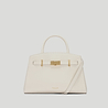 The Small Hudson crossbody bag chalk small grain 1