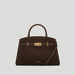 The Small Hudson crossbody bag mocha suede mocha smooth 1_beafc335 f32d 42c7 8190 3bcc8dc3f79d