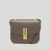 The Vancouver bag off dark taupe small grain 1
