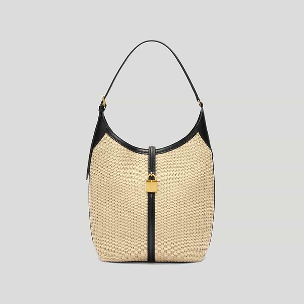 TheSienaBucket_Black_Raffia_1