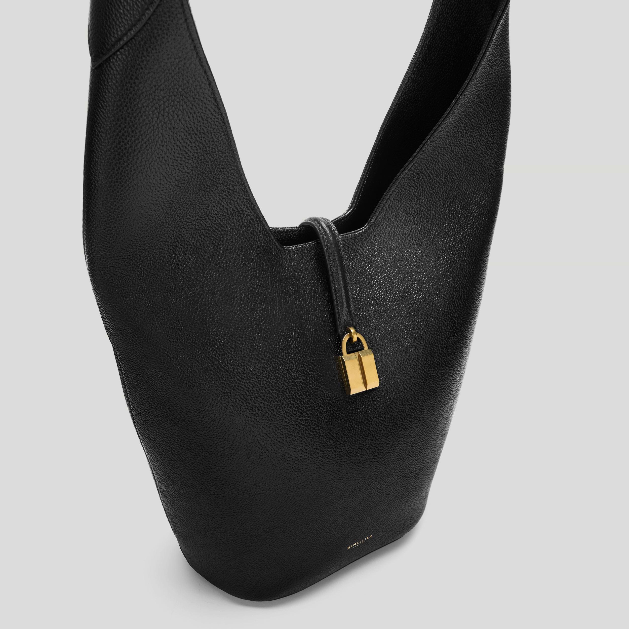 The Siena Crossbody | Black Small Grain | DeMellier