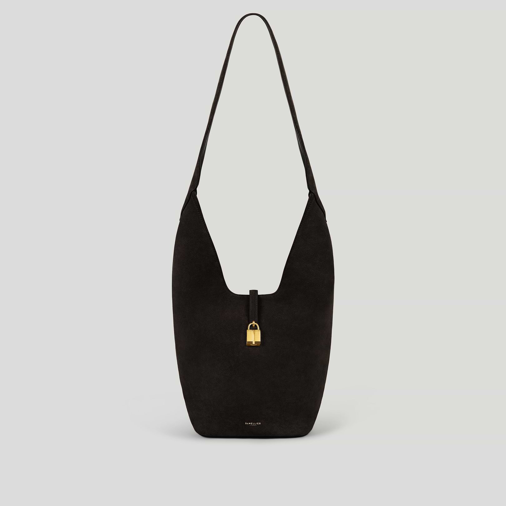 The Siena Crossbody - Dark chocolate suede