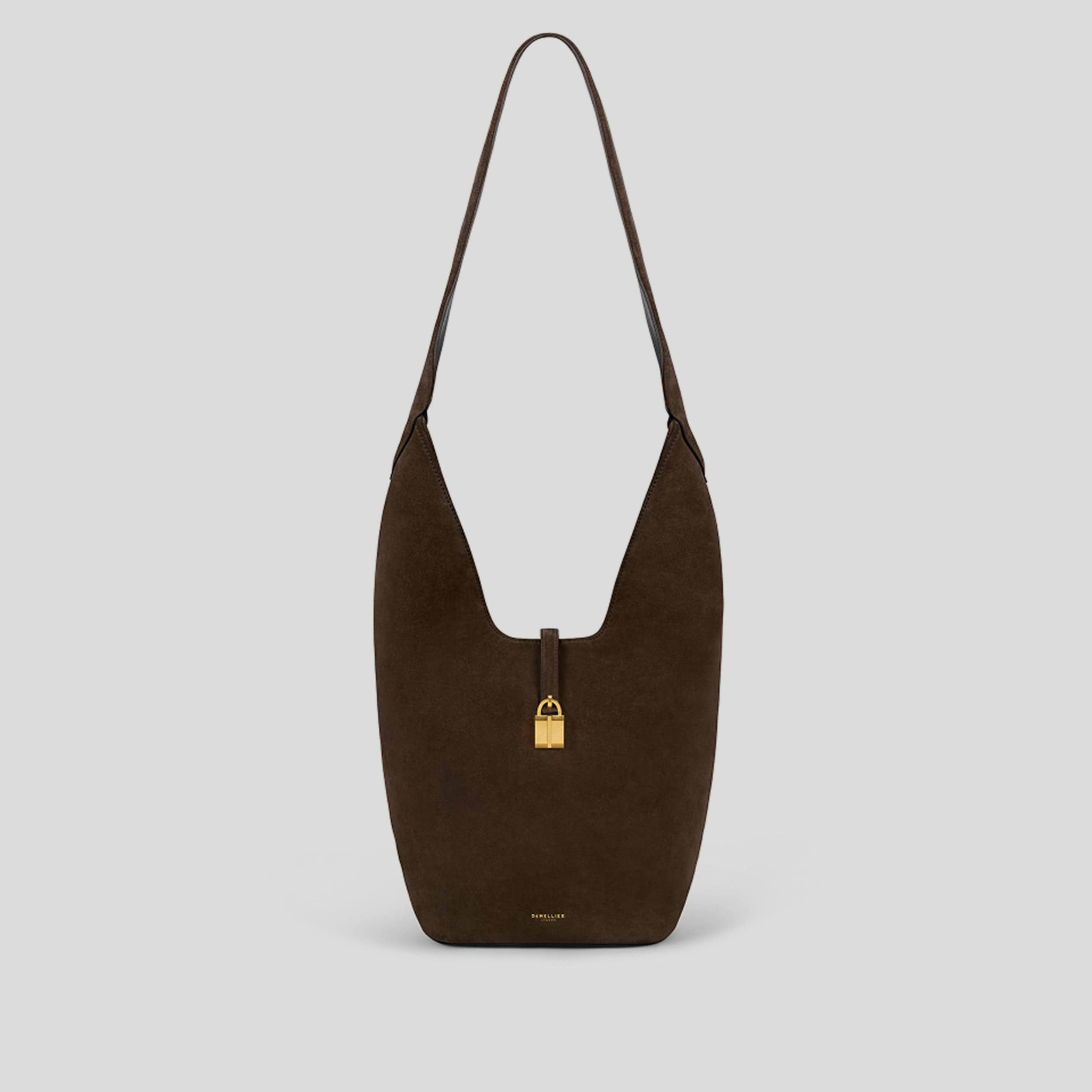 Siena Crossbody Mocha suede
