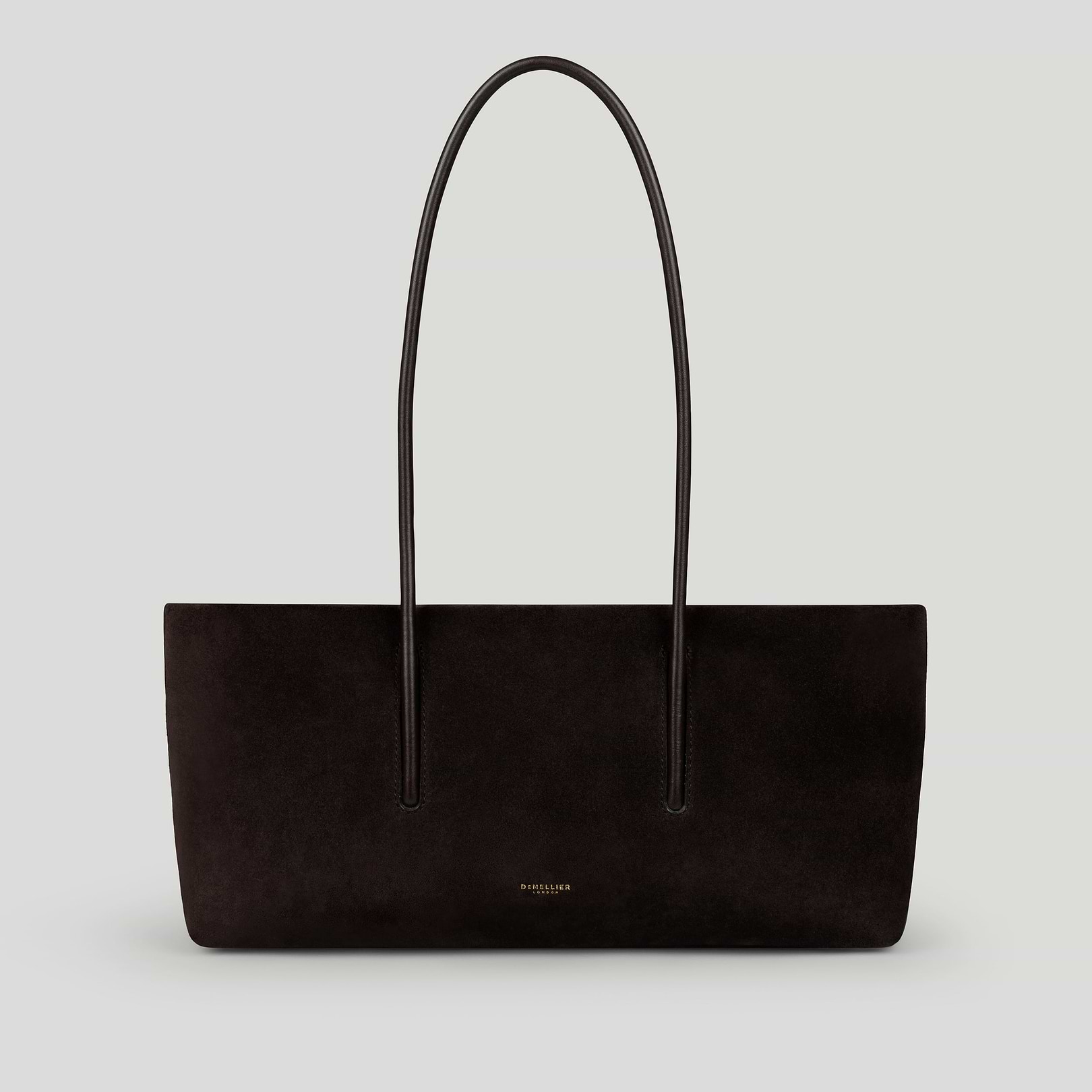 The Stockholm Shoulder - Dark chocolate suede