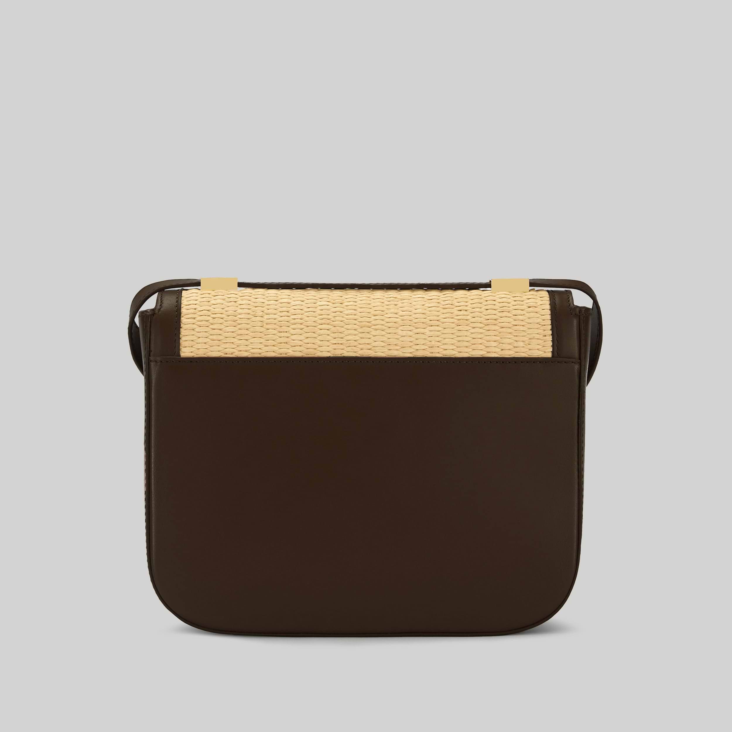 The Vancouver | Warm Raffia & Mocha Smooth | DeMellier