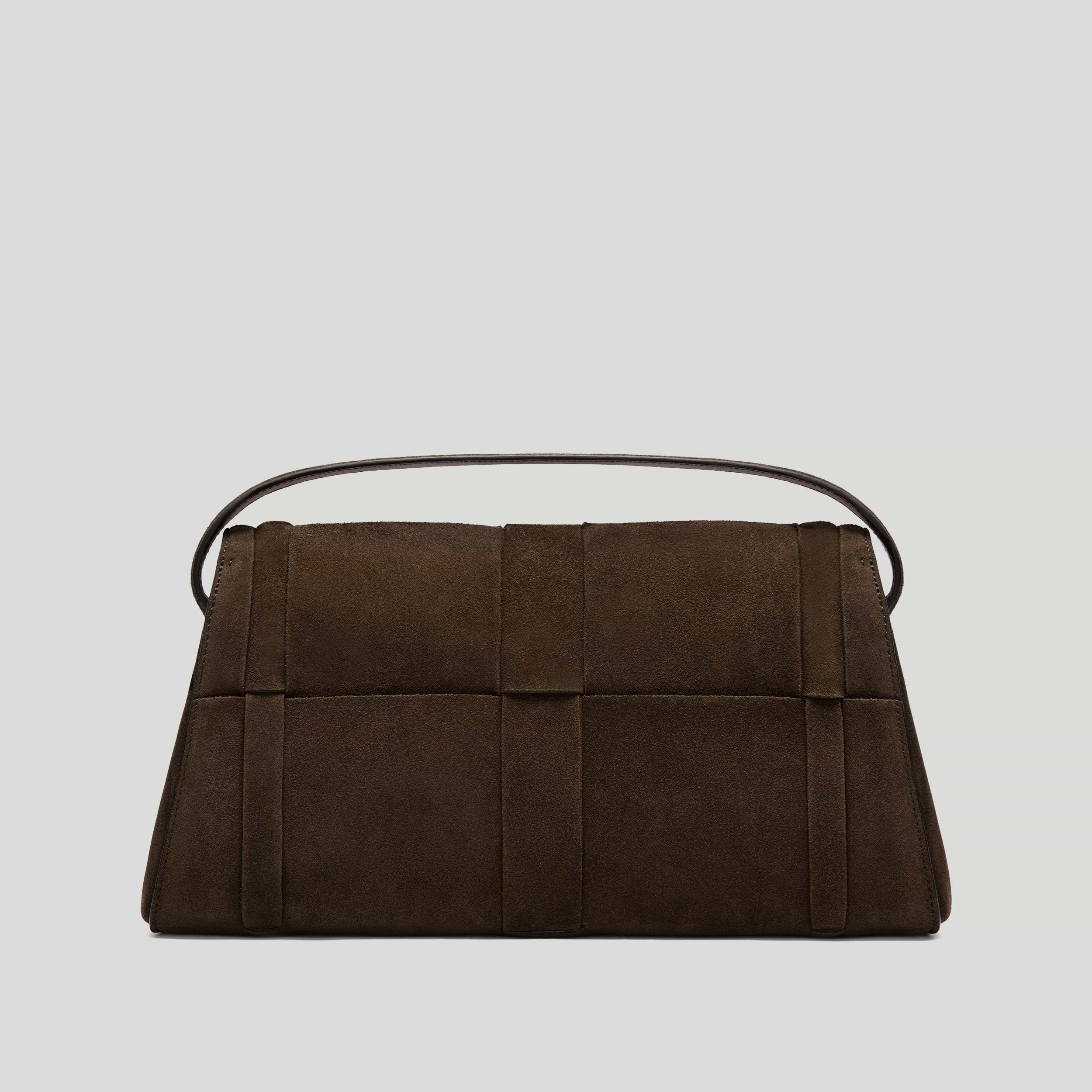 The Florence Crossbody｜モカ スエード｜DeMellier