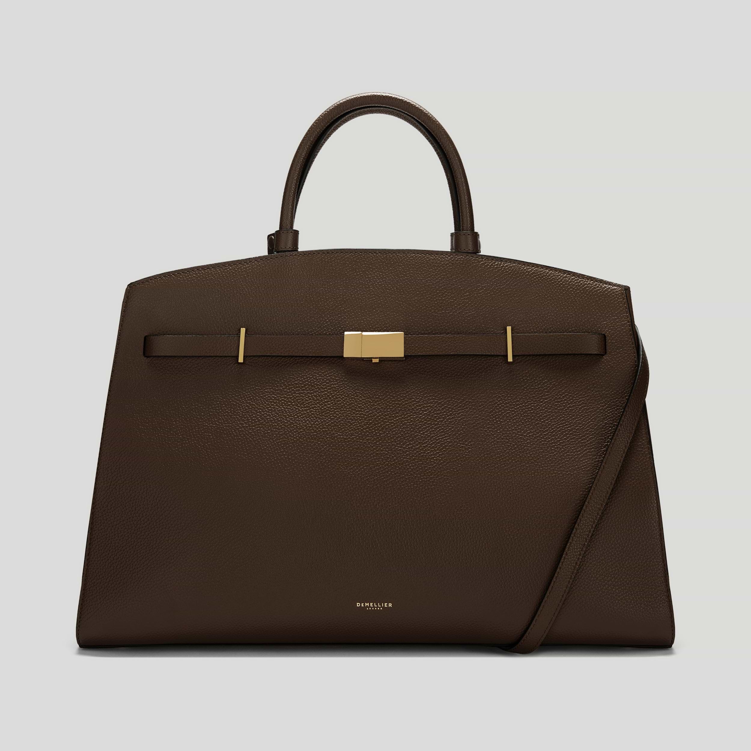 The Hudson | Mocha Small Grain | DeMellier