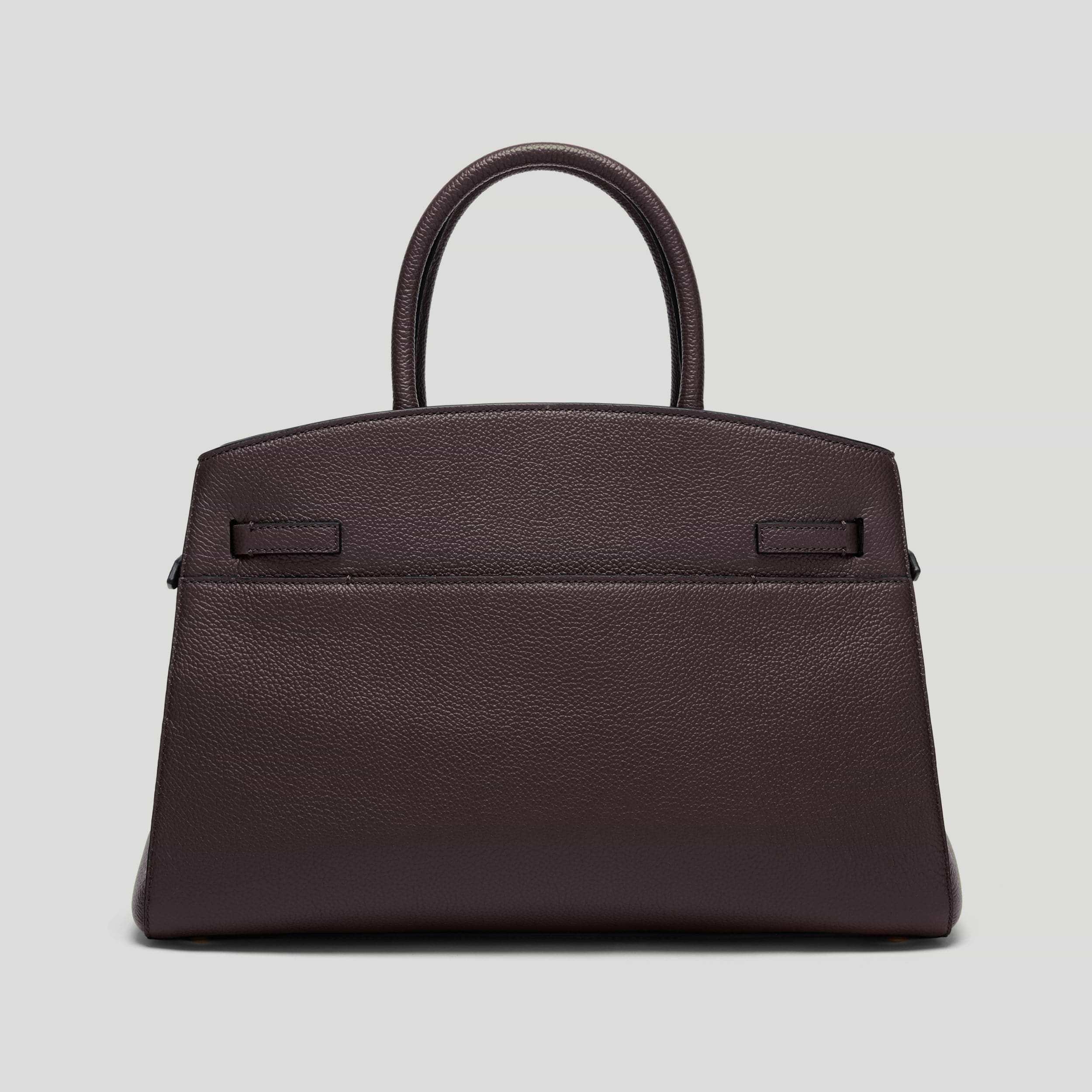 The Midi Hudson | Bordeaux Small Grain | DeMellier