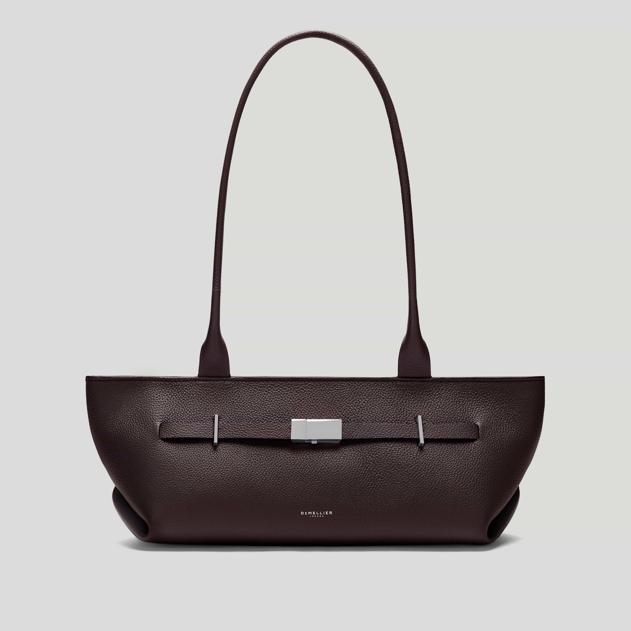The New York Shoulder | Bordeaux Small Grain | DeMellier