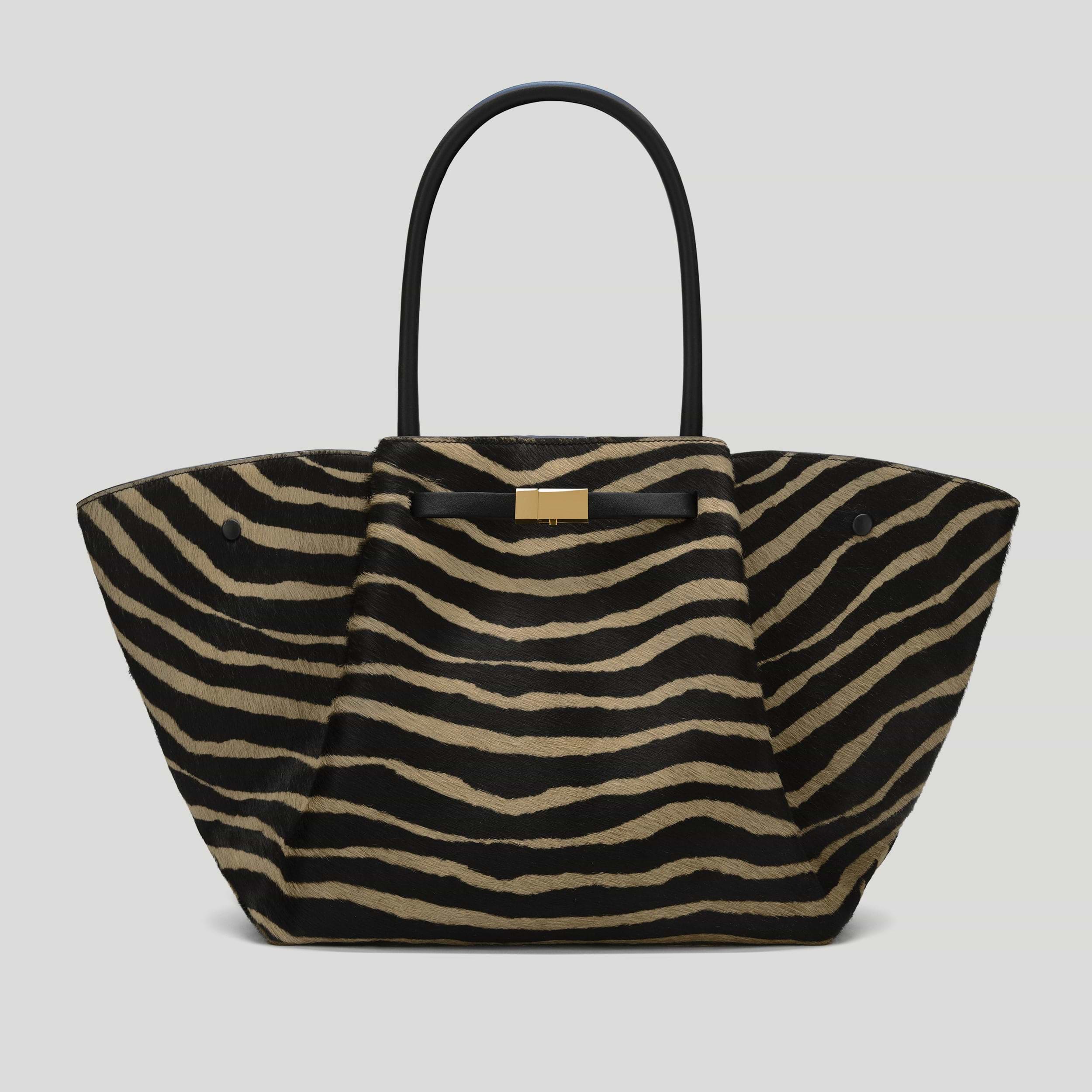 The New York | Zebra-Effect Hair Calf | DeMellier