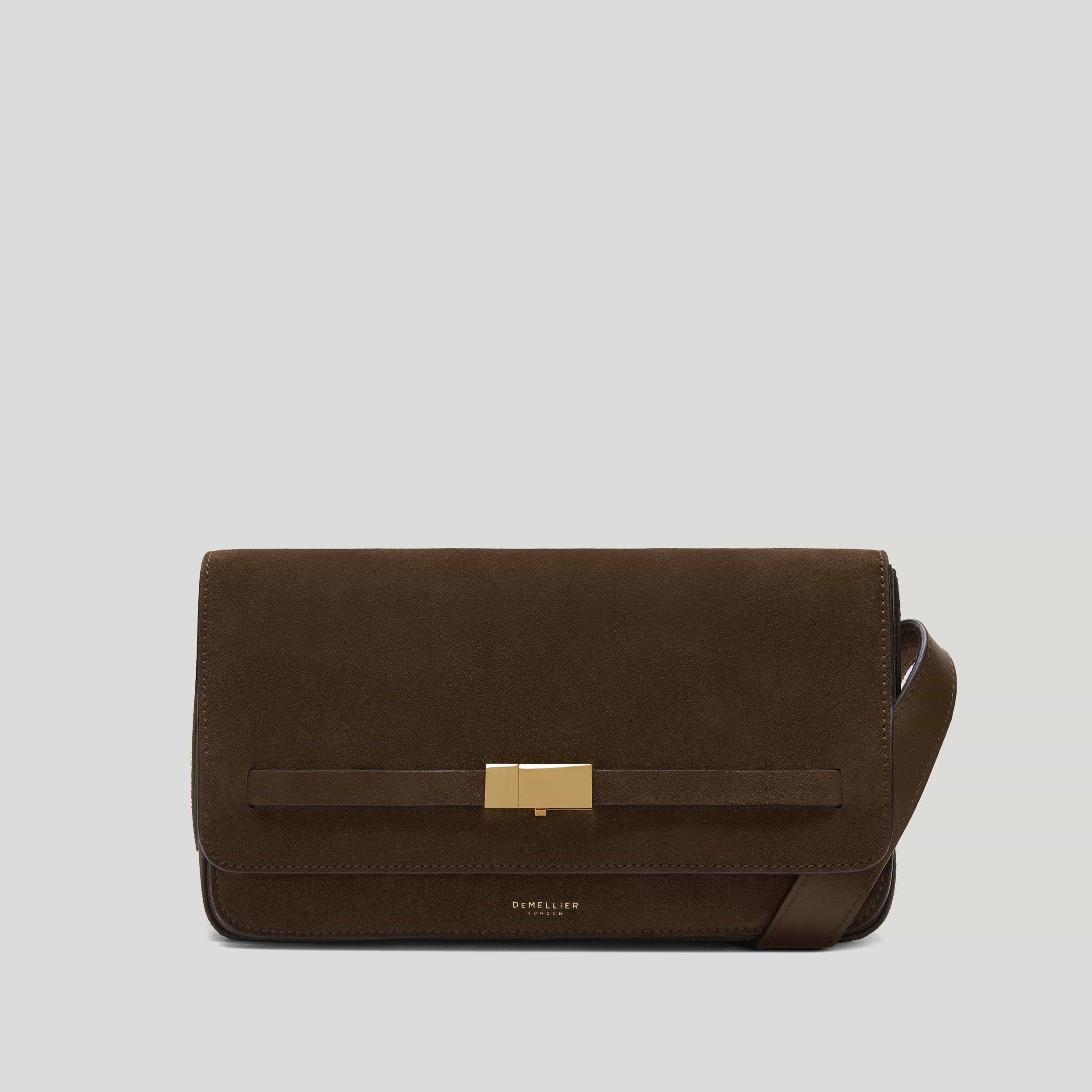 York Crossbody Mocha suede