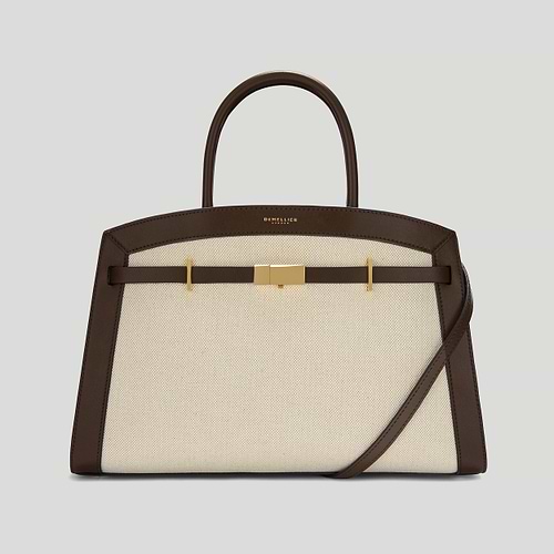 the midi hudson crossbody bag salt pepper mocha smooth 1