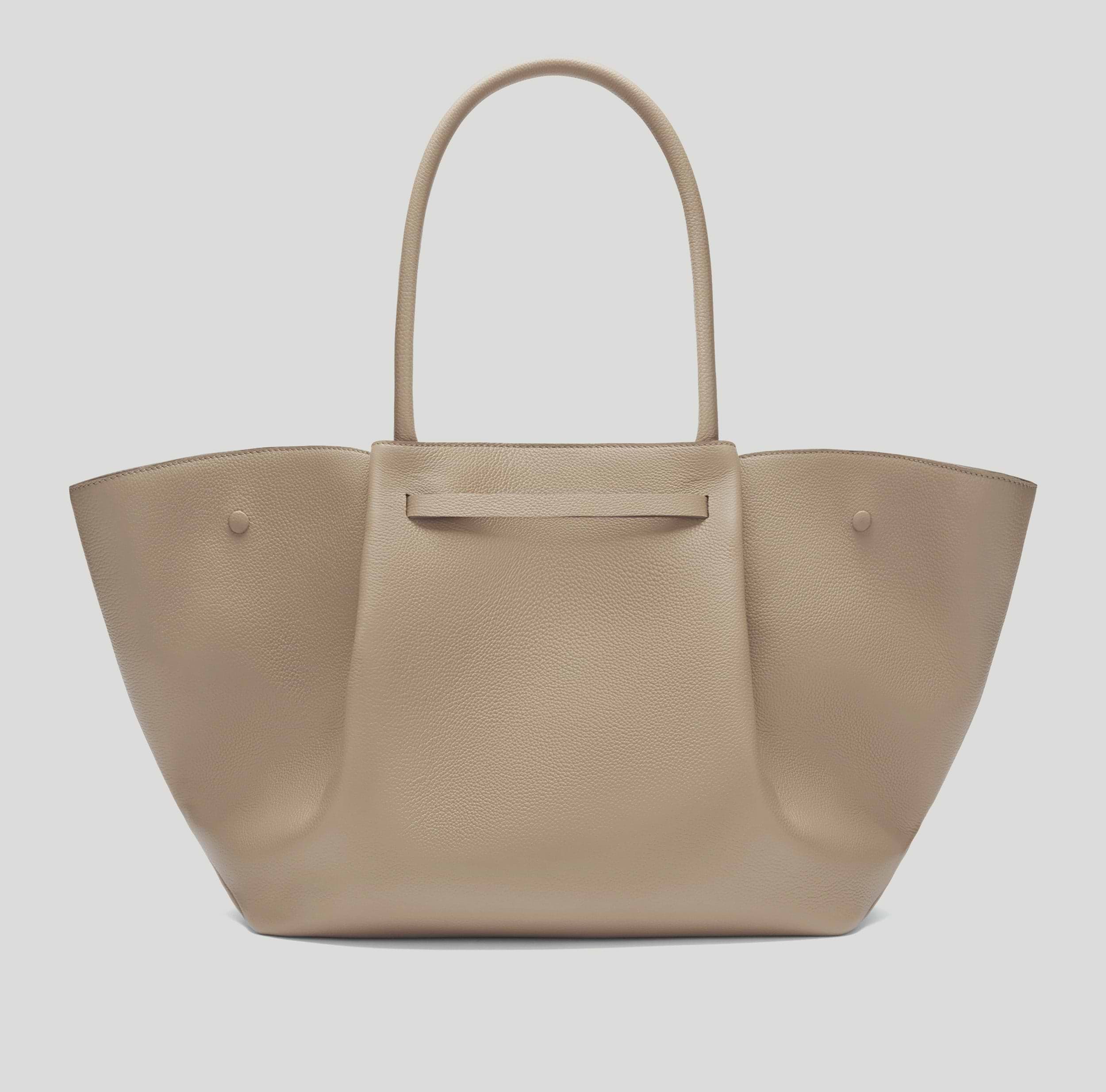 The New York | Light Taupe Small Grain | DeMellier