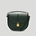 the siena saddle crossbody bag dark green 1