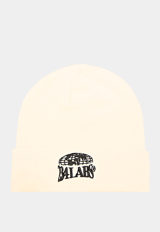 234Labs Globe logo  Beanie White