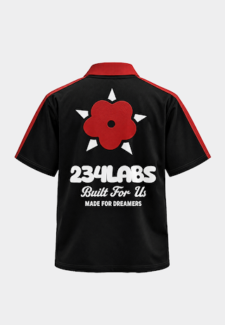 234 Labs Identity Polo Black