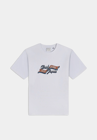 Daily Paper 3D Script Ss T-Shirt White