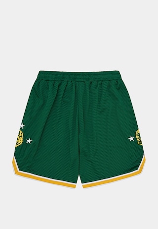Bbc Astro Star Mesh Basketball Shorts Green