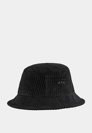 A.P.C Bob Thais Bucket Hat Black
