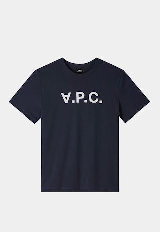 A.P.C T-Shirt Standard Grand Vpc Gots Navy