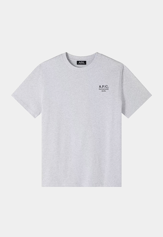 A.P.C TÃ‚Â­-Shirt Standard Rue Madame Gots Tzc-Ã‚Â­Noir/Blanc