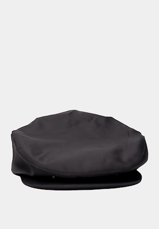 Ashluxe Logo Flat Cap Black