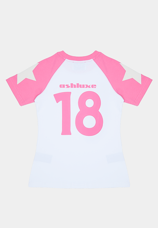 Ashluxe Shortsleeve  Female Jersey Pink