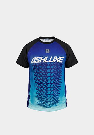 Ashluxe Momentum Jersey T-Shirt Blue