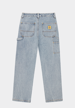 Bbc Cone & Bones Denim Carpenter Pants Light Wash Blue