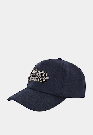Bbc Script Logo Dad Cap Navy