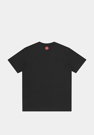 Bbc Checker Running Dog T-Shirt Black