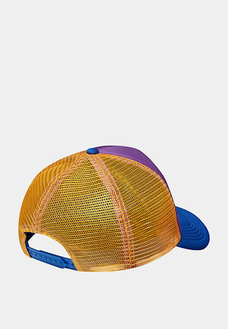 Bbc Contrast Arch Logo Mesh Trucker Cap Purple/Blue