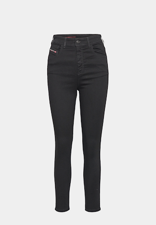 Diesel 1984 Slandy-High L.30 Trousers Black