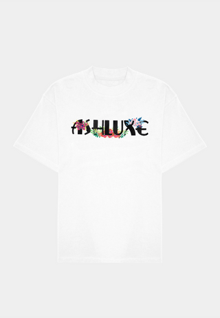 Ashluxe Neo Garden logo Tee White