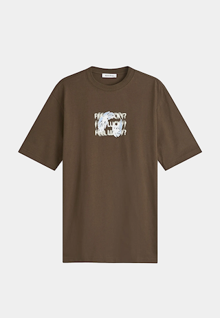 Wood Wood Haider Lucky T-shirt GOTS Brown