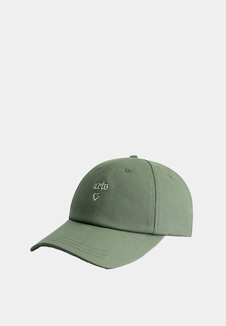 Arte Heart Logo Cap Green