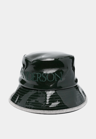 JW Anderson Logo Bucket Hat Khaki